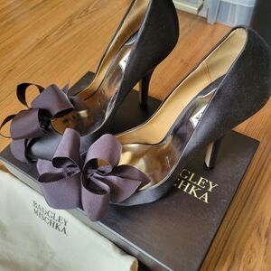 Badgley Mischka Chocolate Stiletto  Pumps size 9